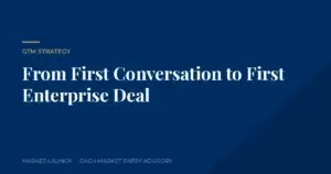 Cover image: From first conversation to first enterprise deal in the DACH market